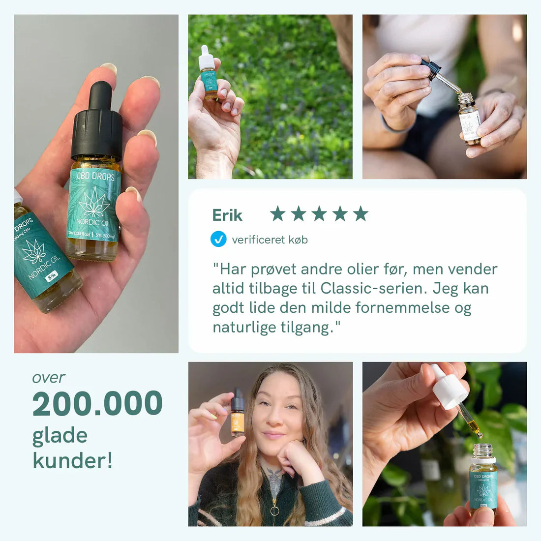 Nordic Oil - CBD Olie 5% (500 mg) – Classic Light