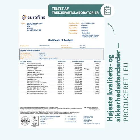 Nordic oil - CBD Kapsler black Cumin seed oil (384mg)