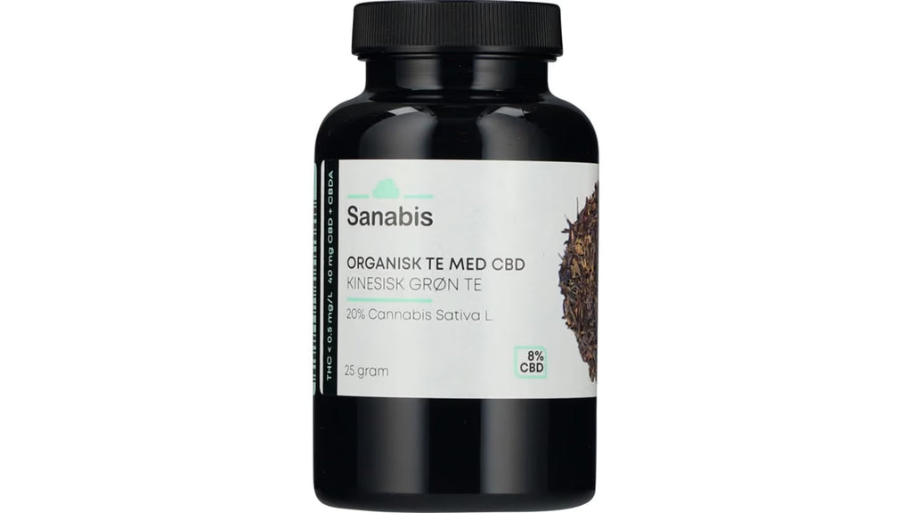 Sanabis - Kinesisk grøn te organisk med CBD 20%