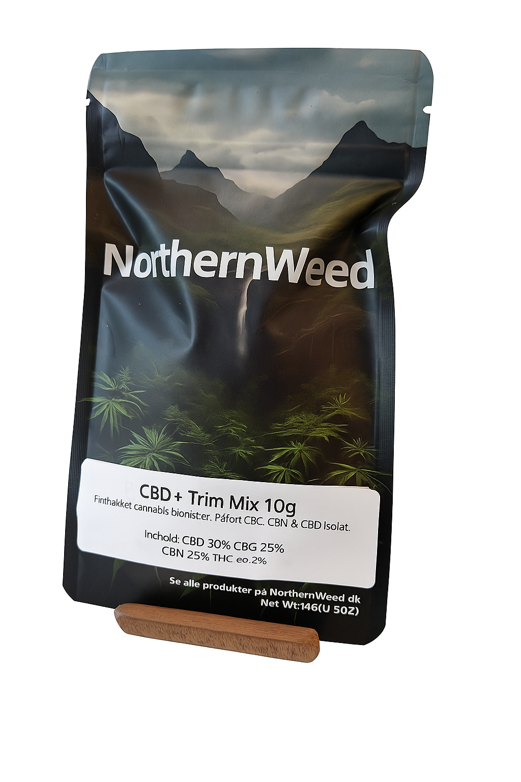 CBD+ Trim mix CBN/CBG/CBD isolat trim mix 10g (fuld spectum)