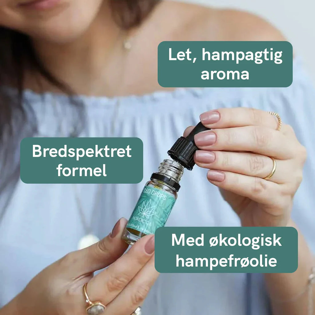 Nordic Oil - CBD Olie 5% (500 mg) – Classic Light