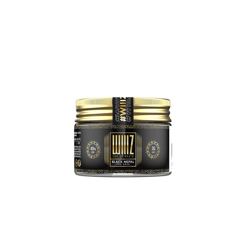 Wiiiz - Black Nepal CBD Hash CBD 40%